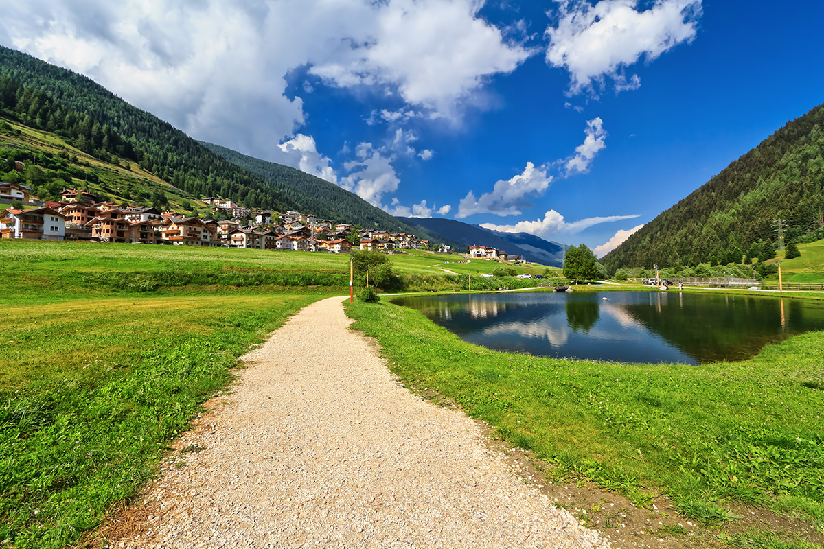 Paesaggio Val-di-sole-Casolèt